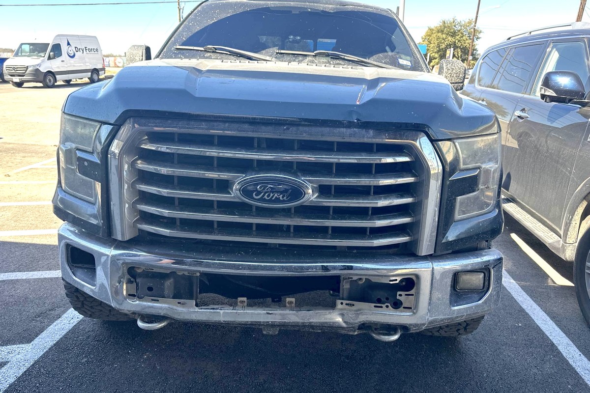 Front-end collision repair