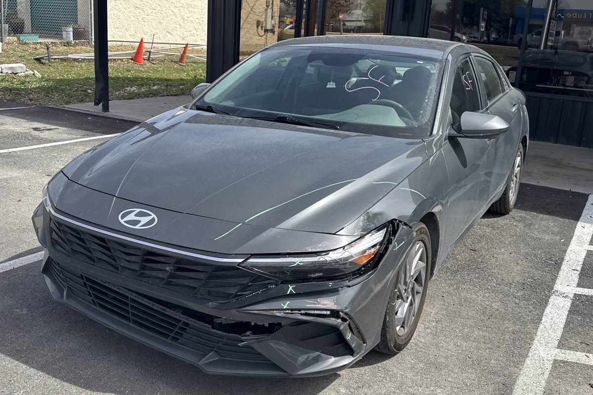 front-end headlight and bumper repair