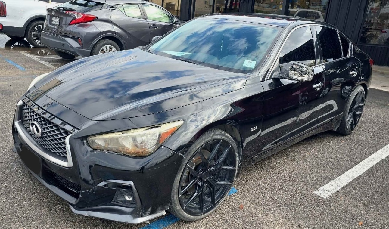 collision repair infiniti q50