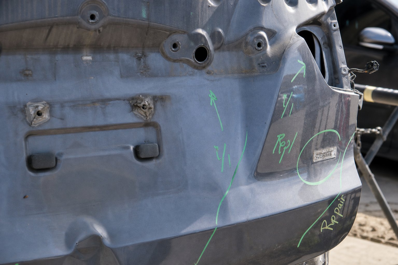 structural car damage Structural car damage