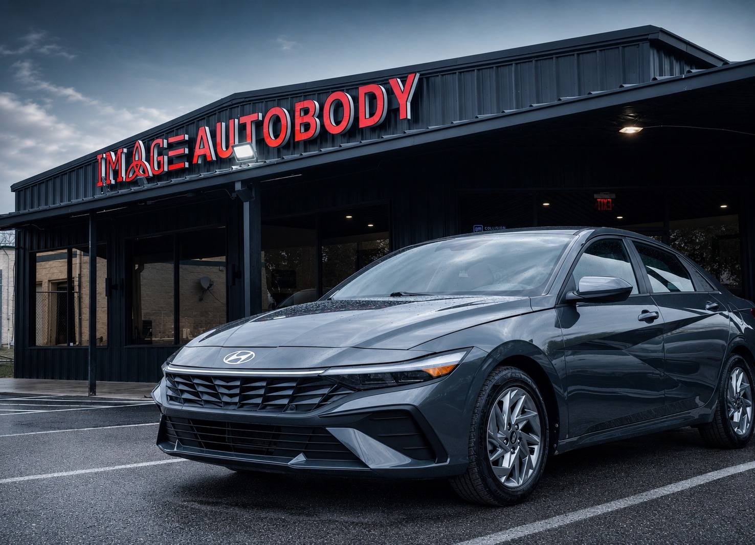 image auto body storefront