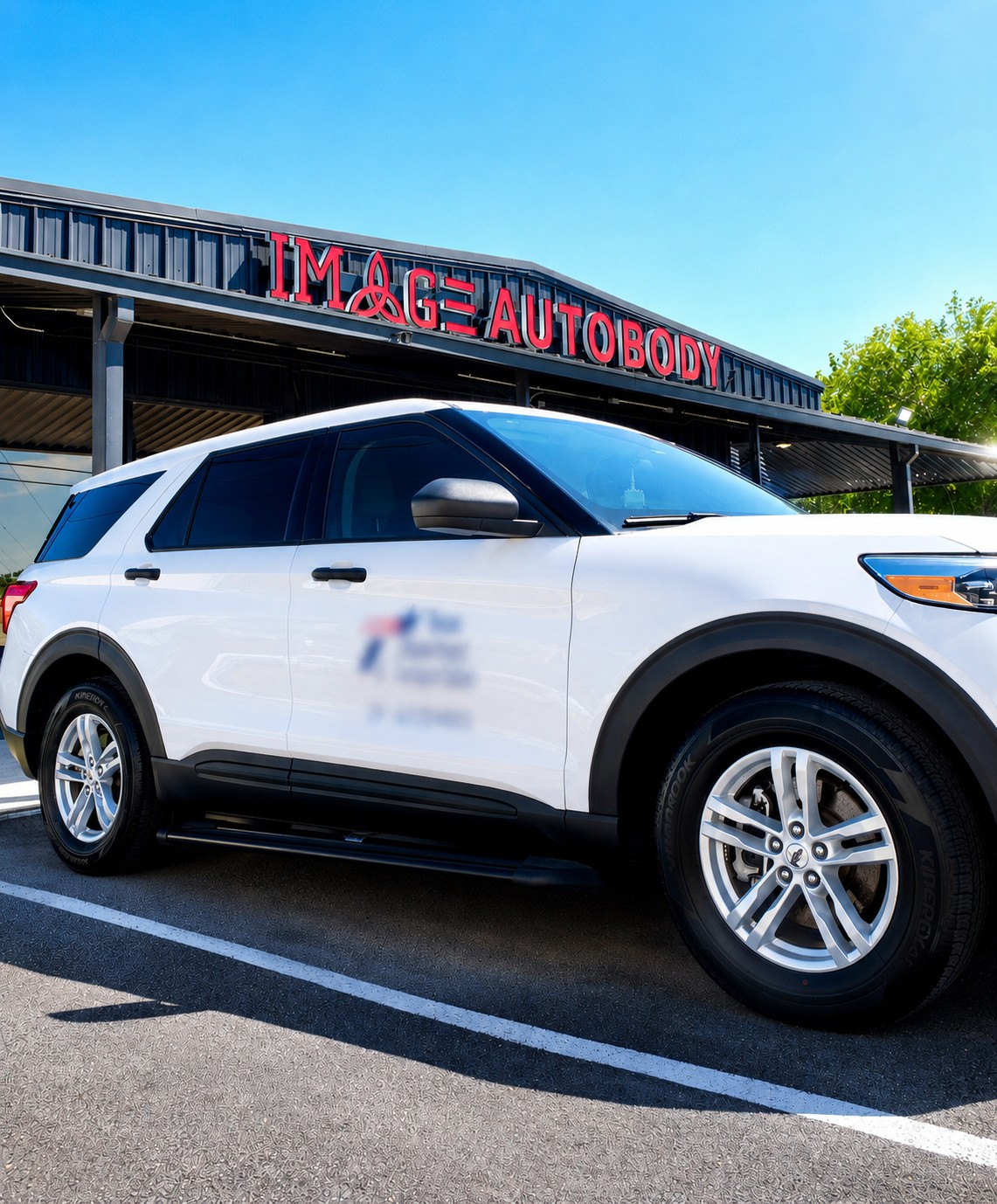 fleet vehicle body repair at image auto body